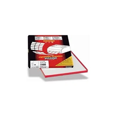 Afbeelding van Markin 210R310 etiket Cirkel Permanent Wit 100 stuk(s)