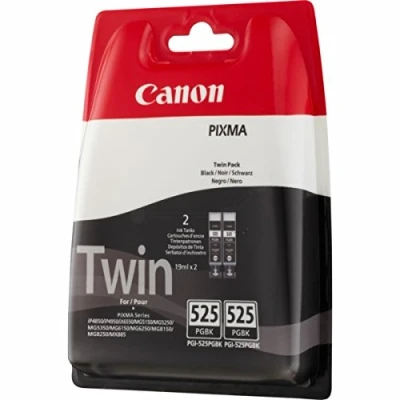 Afbeelding van Canon PGI 525 Black Ink Cartridge Twin Combo Pack 4529B010
