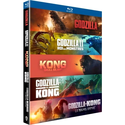 Afbeelding van Warner Home Video Godzilla Kong Monsterverse 5 Films Collection Blu ray