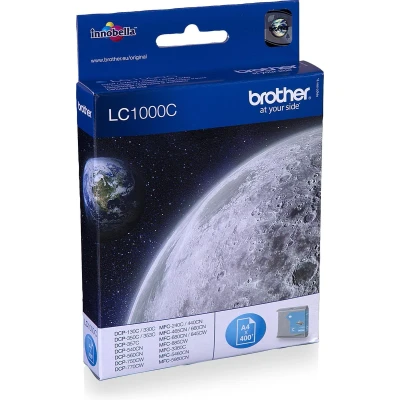 Afbeelding van Brother LC 1000C Inktcartridge Cyaan