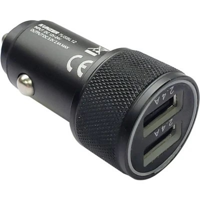 Afbeelding van Kunzer 7USBL12 USB autolaadadapter 12V Stroombelasting (max.): 4.8 A