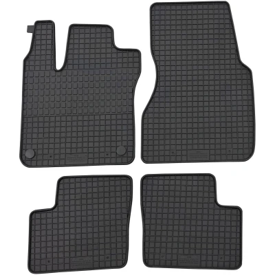 Afbeelding van PETEX Rubberen matten voor Forfour vanaf 11/2014 / Twingo 09/2014 (4 delig) zwart