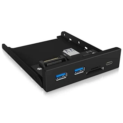 Afbeelding van ICY BOX USB 3.2 Gen 1 hub 3 poorten Zwart