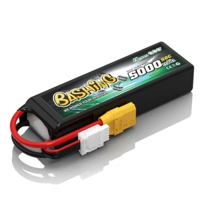Afbeelding van Gens ace 4S Lipo accu, 5000 mAh, 14,8 V, 50 C, Bashing Series RC accu met XT90 aansluiting voor de meeste 1/8,1/10 schaal Cars