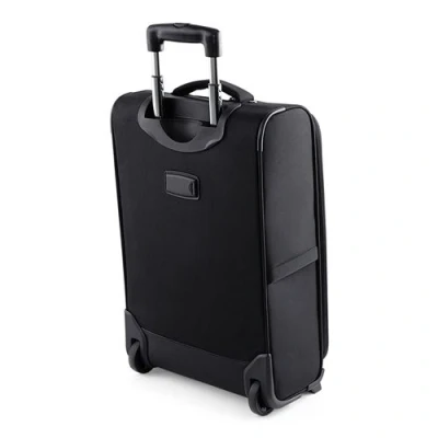 Image de Quadra Valise cabine trolley business QD975 noir compartiment renforcé laptop