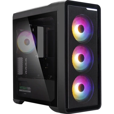 Afbeelding van ZALMAN M3 Plus Black RGB Behuizing zonder voeding Minitower M ATX formaat