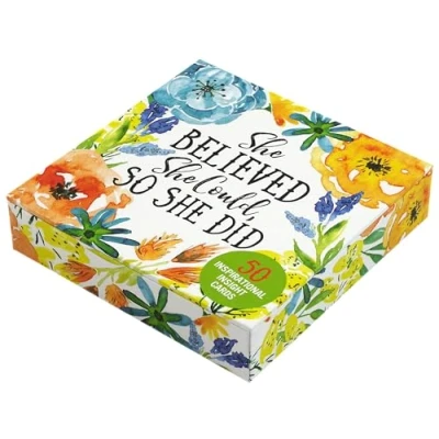 Afbeelding van She Believed Could, So Did Insight Cards