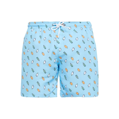 Afbeelding van Urban Classics Ice Zwemshorts 5XL Blauw