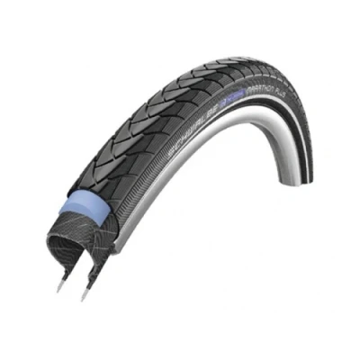 Afbeelding van Buitenband Schwalbe Marathon Plus SmartGuard 26 x 1.75&quot; 47 559 mm zwart met reflectie