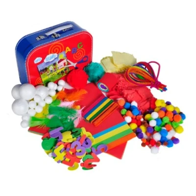 Afbeelding van KnorrToys Knutselkoffer Arts &amp; Crafts 300 delig