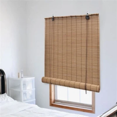 Image de vidaXL Store roulant en bambou 140x220 cm Marron245815