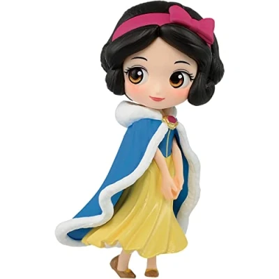 Afbeelding van Banpresto Qposket Disney prinsessen sneeuwwitje en de zeven dwergen verzamelfiguur winter 7 cm 82457PS