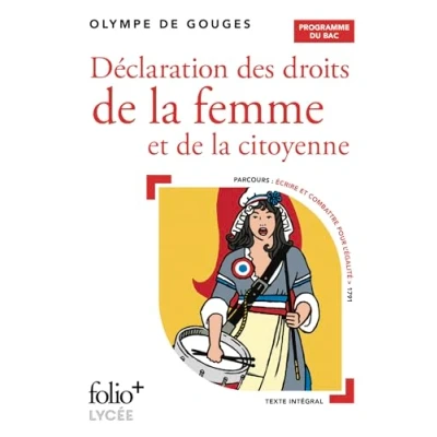 Afbeelding van Déclaration des droits de la femme et citoyenne