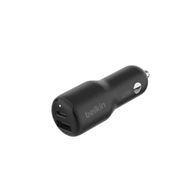 Image de Belkin Adaptateur Voiture Boostcharge 42w Dual Usb c/usb a Noir (ccb005btbk)