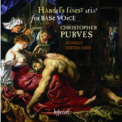 Afbeelding van Christopher Purves, Arcangelo, Jonathan Cohen Händel: Bass Arias (CD)