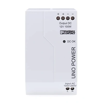 Afbeelding van Phoenix Contact UNO PS/1AC/12DC/100W DIN rail netvoeding 12 V/DC 8.3 A 100 W Aantal uitgangen: 1 x Inhoud: stuk(s)