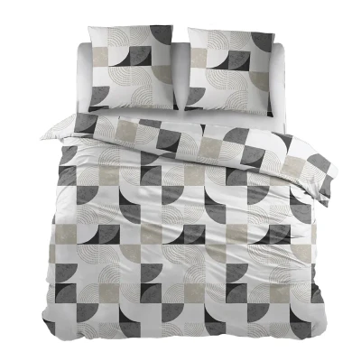 Afbeelding van Snoozing Birgit Dekbedovertrek Lits jumeaux 240x200/220 cm Antracite