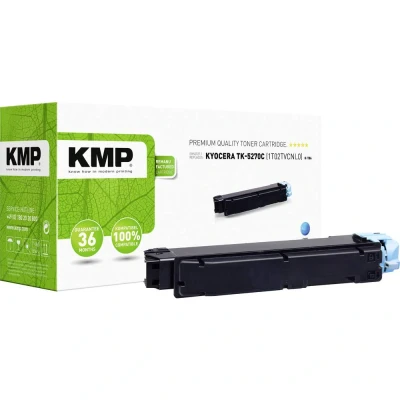 Afbeelding van KMP Toner vervangt Kyocera 1T02TVCNL0, TK 5270C Compatibel Cyaan 6000 bladzijden K T86 2923,0003