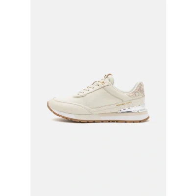 Afbeelding van Michael Kors NOVA Trainer Sneakers laag, Dames, Maat: 36, Cream Leer/ synthetisch