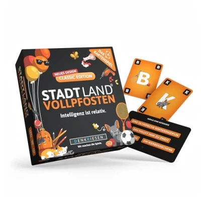 Afbeelding van DENKRIESEN STADT LAND VOLLPFOSTEN Das Kartenspiel Classic Edition