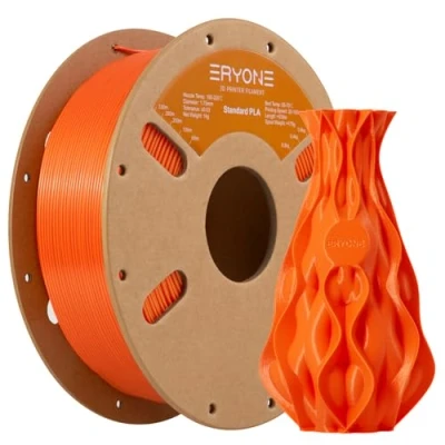 Afbeelding van Eryone Standaard PLA Filament 1.75mm 1kg Voor 3D Printer en Pen Zwart