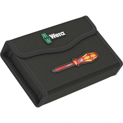Afbeelding van WERA 9413 stoffen etui voor Kraftform Kompakt VDE 17 extra slim 1, leeg, 240 x 148 47 mm 05136462001