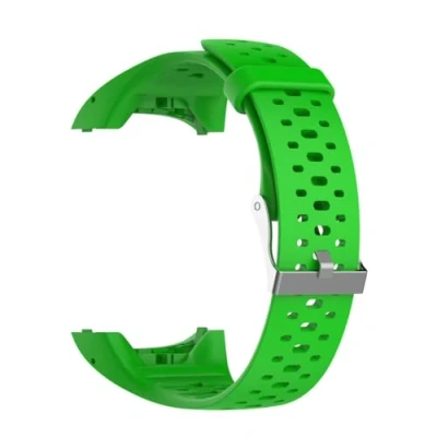 Afbeelding van INF Polsband compatibel met Polar M400/M430, reservebandjes van siliconen, Groen, Klassiek