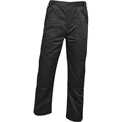 Afbeelding van Regatta Zakelijke broek heren waterdicht multi pocket, zwart.
