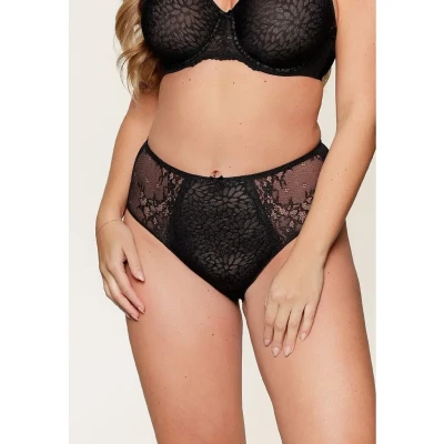 Afbeelding van Lingadore Daily HIGH Waist Slip, Dames, Maat: Small, Schwarz nude