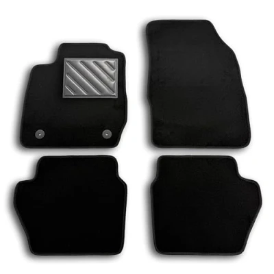 Afbeelding van Op maat gemaakte PVC antislip ovale vloermat voor Ford Fiesta VI Restyling 2011 2017 Fix