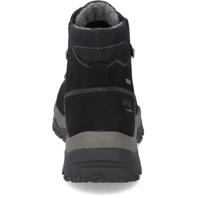 Afbeelding van Josef Seibel Philippa 50 Veterboots, Dames, Maat: 39, Schwarz Leer en textiel