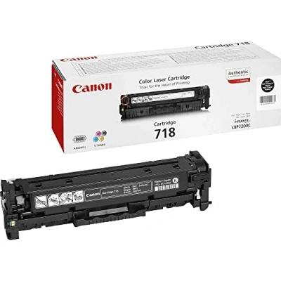 Afbeelding van Canon 718 BK Toner Zwart