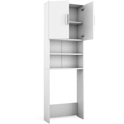 Afbeelding van Vicco Toiletkast 64 x 190 cm met 2 deuren Wit