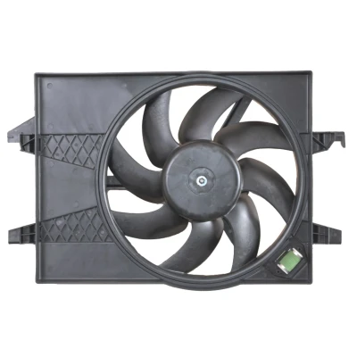 Afbeelding van NRF 47006 Radiator Ventilator 360 12 190 Met ventilatorraamwerk, belastingsweerstand FORD: FIESTA 5