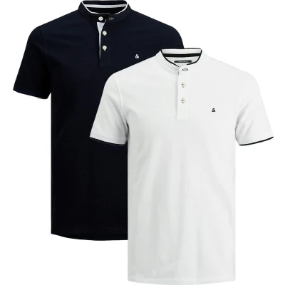 Afbeelding van Jack &amp; Jones Heren poloshirt 2 pack Paulos Mao