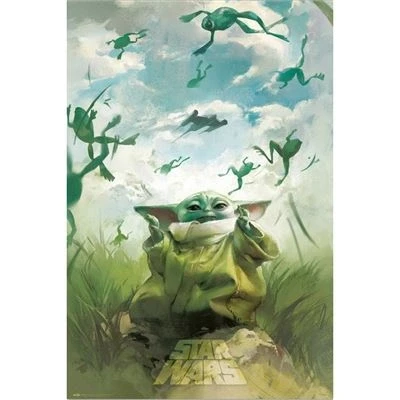 Image de Poster Star Wars Grogu Training