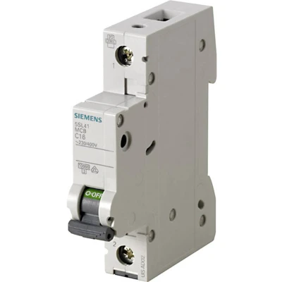 Afbeelding van Siemens 5SL4110 6 Dig.Industr. Zekeringautomaat 1 polig 10 A 230 V, 400 V