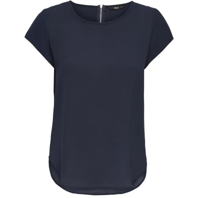 Afbeelding van ONLY ONLVIC S/S SOLID Top NOOS WVN Dames Night Sky