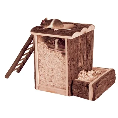 Afbeelding van Trixie Natural Living Speel En Graaftoren Speelgoed 25x24x20 cm