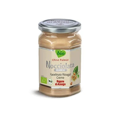Afbeelding van Rigoni di Asiago Nocciolata Bianca 6 x 270 g notennougatcrème hazelnootcrème zonder palmolie spread