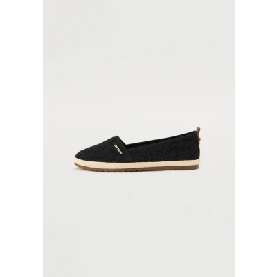 Afbeelding van TOM Tailor Espadrilles, Dames, Maat: 42, Black Textiel