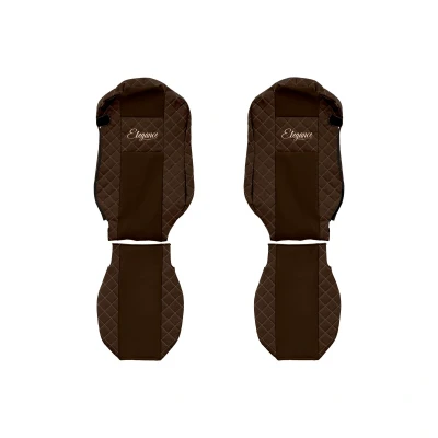 Afbeelding van F CORE Elegance FX13 BROWN Stoelhoes Bruin Met motief Kunstleer Voor