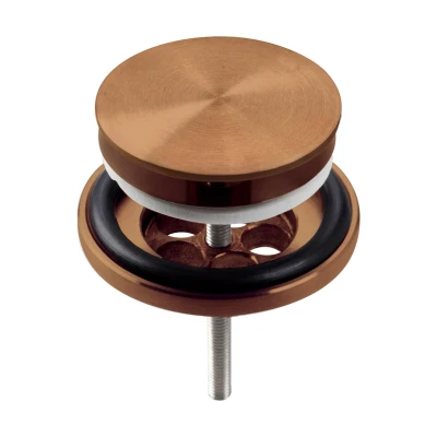 Afbeelding van Clou Mini Wash Me plug met afdekkap brons geborsteld PVD