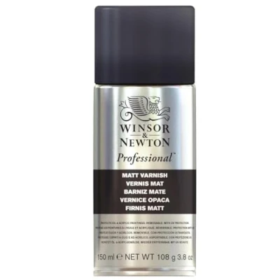Afbeelding van Winsor &amp; Newton 150 ml spuitbus matte lak
