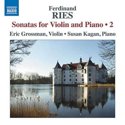 Afbeelding van Susan Kagan Eric Grossman Sonatas For Violin And Piano, Vol. 2 (CD)
