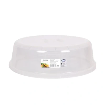 Afbeelding van Deksel voor magnetron Dem Montera Transparant Plastic 24 x 7 cm (48 Stuks)