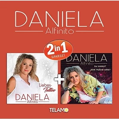 Afbeelding van Daniela Alfinito Du Warst Jede Träne Wert / Liebes Tattoo (2 CD) (2in1)