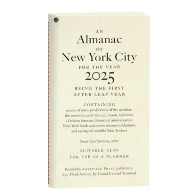 Afbeelding van An Almanac of New York City for the Year 2025