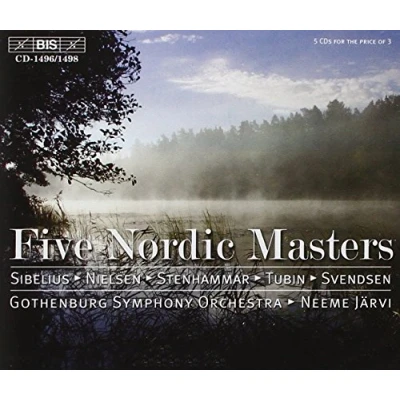 Afbeelding van Gothenburg Symphony Orchestra, Neeme Järvi Five Nordic Masters (5 CD)