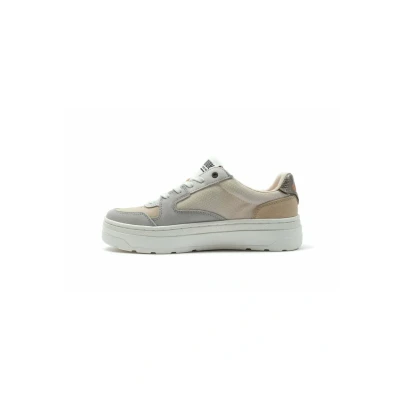 Afbeelding van Palladium Sneakers laag, Dames, Maat: 40, Beige Leer
